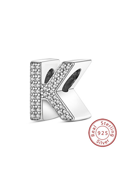 Choice19 KTC165-K Charms Fit Original Bracelet A-Z Alphabet Charms Beads 925 ...