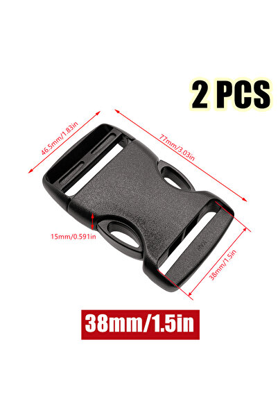 Choice3 قطعتان من حزام الخصر، مقاس 38 مم، قطعتان/عبوة، 20 مم، 25 مم، 32 مم، 3...