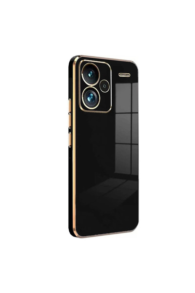 xirshop حافظة ريدمي نوت 13 برو بلس من السيليكون - أسود