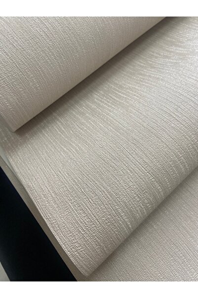 KOÇ YAPI DEKOR Tutkal hediye 16 m2 ithal kabartmalı açık bej simli sedefli si...