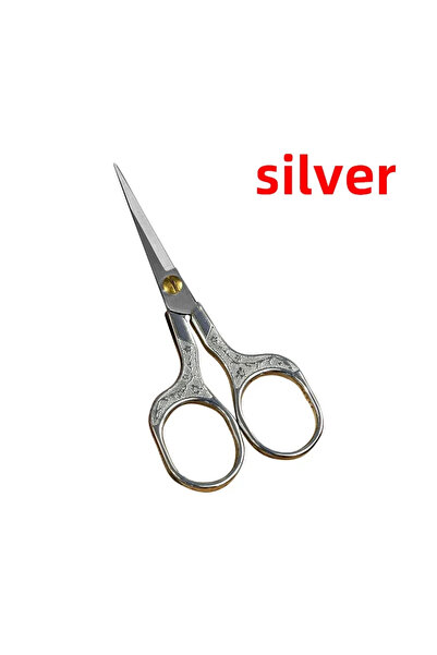 Choice1 Silver 1PC Sewing Scissors Stainless Steel Retro Embroidery Tailor Sc...