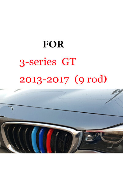 Choice44 مجموعة من 3 قطع من شرائط تزيين الشبك الأمامي لسيارات BMW الفئة 1، 2،...