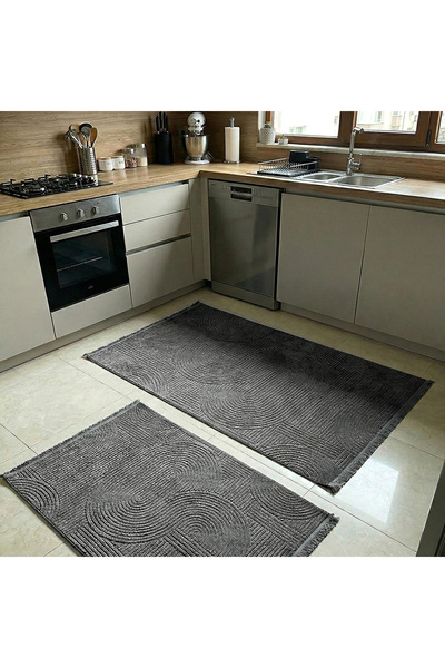 OEM Set of 2 Soft non-slip kitchen rugs, 60x80 cm + 60x120 cm, CBU403