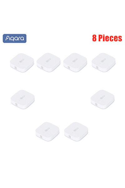 Choice4 8 قطع من مستشعرات درجة الحرارة والرطوبة من أكارا، بتقنية زيجبي الذكية...