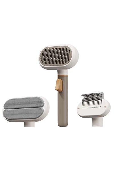 FOXMAG24 Pieptene multifuncțional 3 în 1 pentru îngrijirea animalelor de comp...