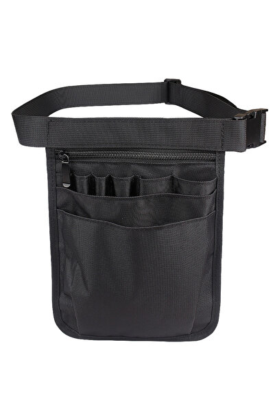 choice2 حقيبة خصر سوداء للنساء، حقيبة كتف، حقيبة تنظيم للممرضات، حزام ، حقيبة...