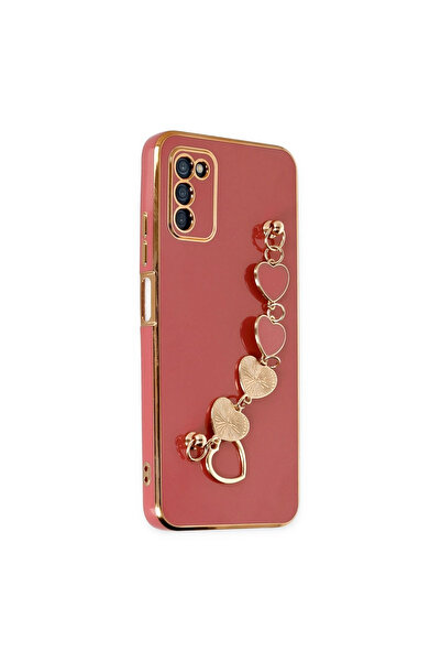 xirshop حافظة سامسونج جالاكسي A03s من السيليكون - أحمر