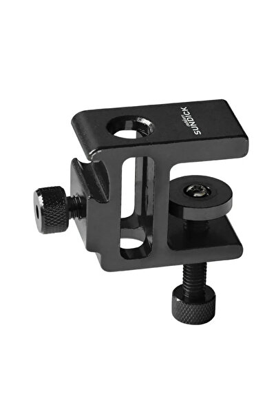 Choice1 Black Light Stand Table Clamp Adjustable Fixing Clip Fitting Screw Ou...
