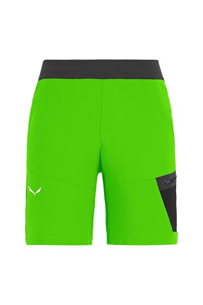 Salewa Pantaloni scurți de trekking pentru copii Agner Durastretch-Verde-164
