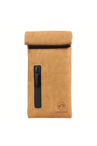 Choice8 Brown-PU Smell Proof Pouch with Zipper Carbon Lined Odor Proof Bag Sm...