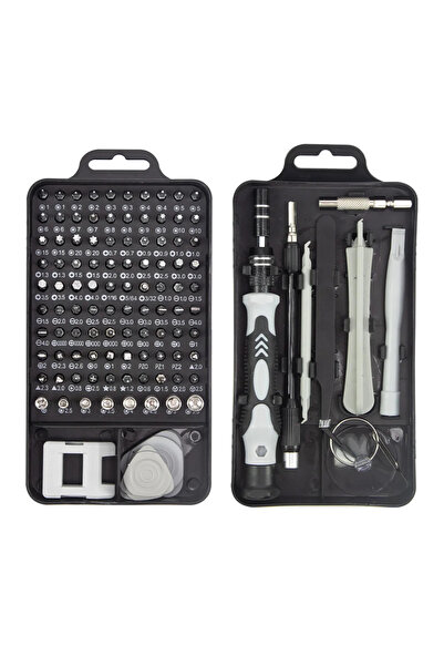 Choice1 Black 115 in 1 Precision Screwdriver Set Multifunctional Magnetic Rep...