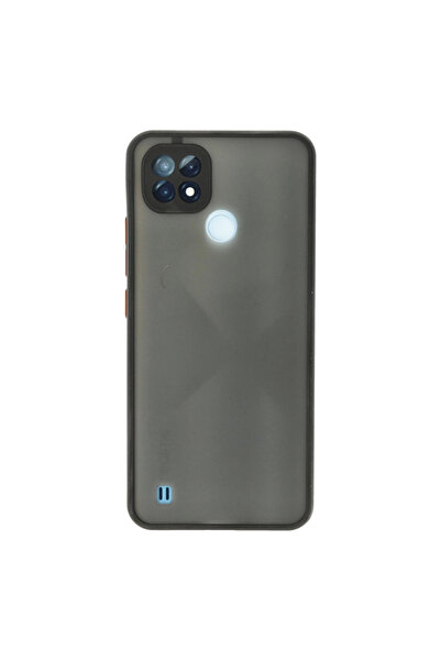 xirshop جراب Realme C21 غطاء سيليكون مونتريال - أسود
