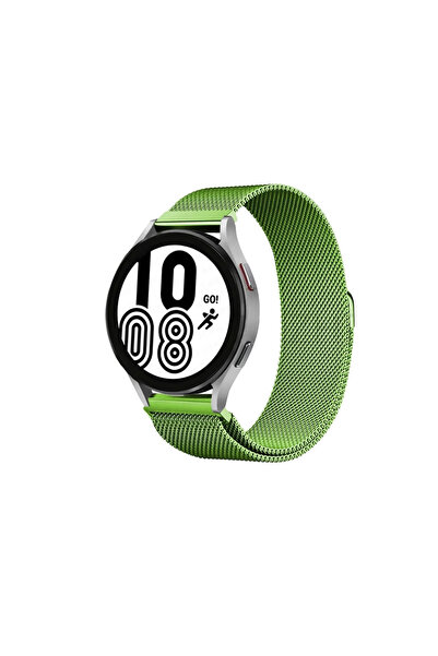 xirshop ساعة سامسونج جالاكسي ووتش 4 مع حزام معدني مغناطيسي (ليست ساعة) - أخضر