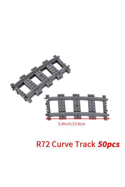 Choice3 FJGD24x50 قطع بناء مرنة لقطارات المدينة، سكك حديدية R72 R104، مكعبات ...