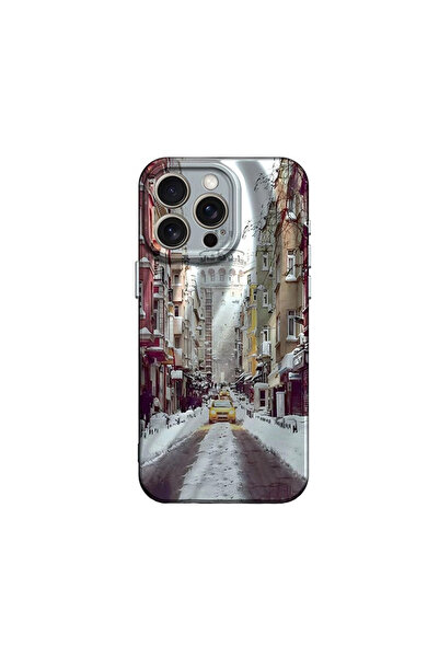 xirshop غطاء حماية لهاتف آيفون 15 برو ماكس بنمط طاقم - برج جالاتا