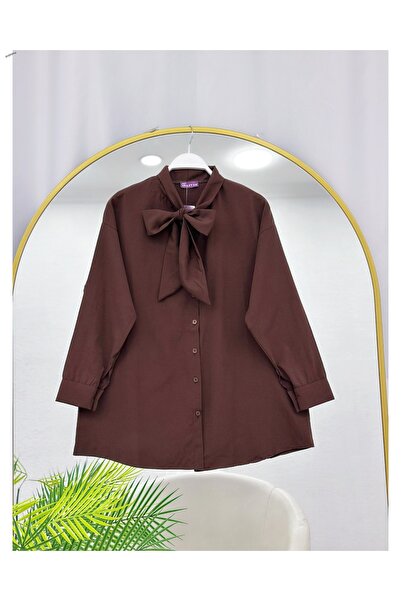 YEDİLALE Tie-Neck Tunic [Loose Fit]