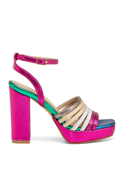 Tergan Beyaz Vegan Kadın Topuklu Ayakkabı - K25Y1AY67829-U4W