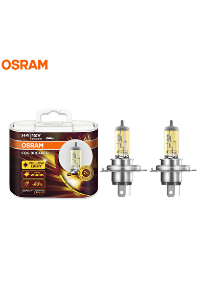 Choice1 مصابيح هالوجين H4 OSRAM Fog Breaker 2600K H1 H3 H4 H7 H8 H11 H16 9005...