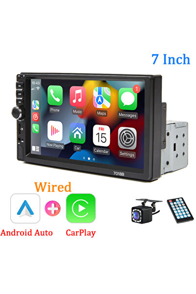 Choice4 Radio D-CP-SXT Hippcron 7“ Car Radio 1 Din Multimedia Player Support ...