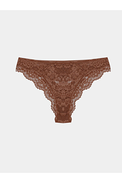 LC Waikiki Rmz Gi̇yi̇m Farkiyla Lace Bikini Panties