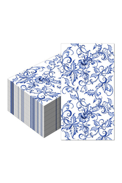 Choice7 CZJ021-20pcs 20pcs Napkins Chinese Flower Long Paper Napkins Wedding ...