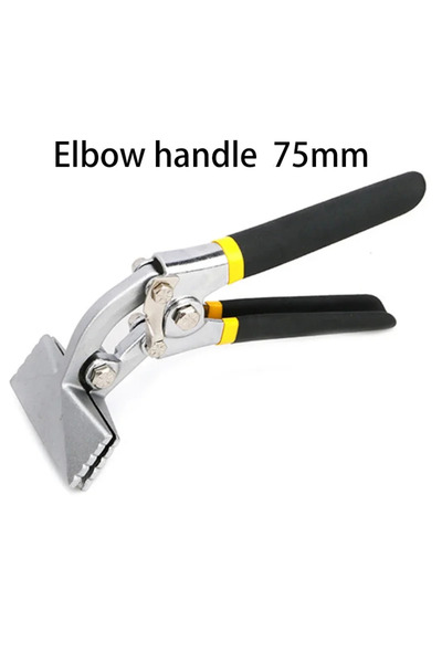 choice2 bent 75mm Sheet Metal Bending Pliers Hand Seamer Wide Jaw Straight 80...