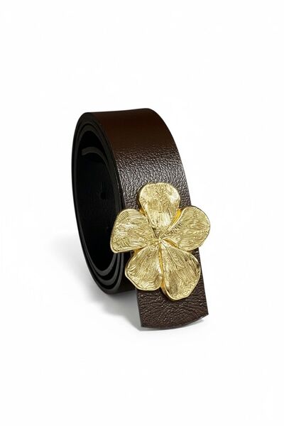 Kemerix 100% Genuine Leather Double-Sided Black-Brown Wide Belt Jacket Belt J...