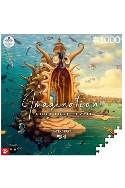 Cenega Puzzle de imaginație: Jacek Yerka Port / Harbour 1000 de elemente