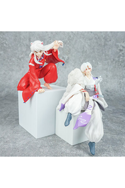 choice2 مجموعة بانداي مكونة من قطعتين من شخصيات أنمي إينوياشا سيشومارو، زينة ...