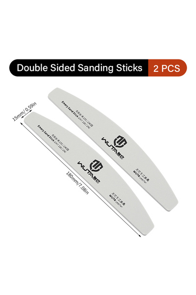 Choice3 2 Pieces WUTA 1-10Pc Professional Sanding Sticks Leather Edger Polish...