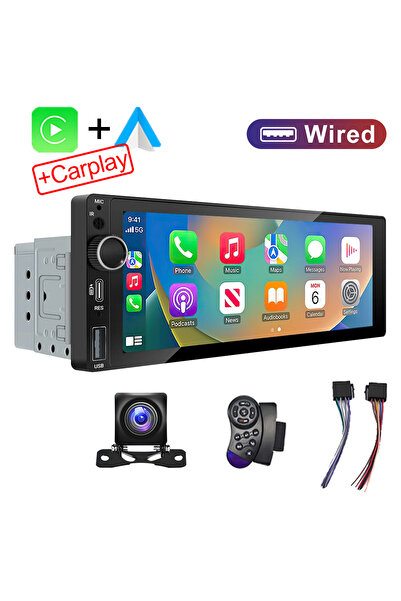 Choice3 بأسلاك IPS مقاس 6.9 بوصة، سلكية أو بأسلاك ، تدعم نظامي التشغيل أندروي...