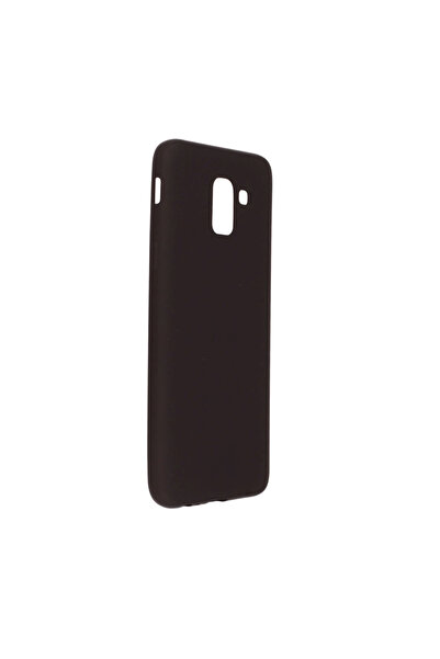 xirshop حافظة سامسونج جالاكسي J6 من السيليكون الأول - أسود