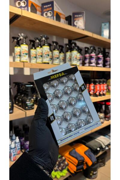mefsa 17MM BİJON KAPAĞI KROM 20 ADET