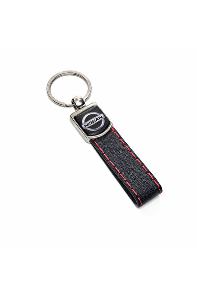 ÜNSA Anahtar Breloc cu logo Nissan, cu accesoriu tip șnur