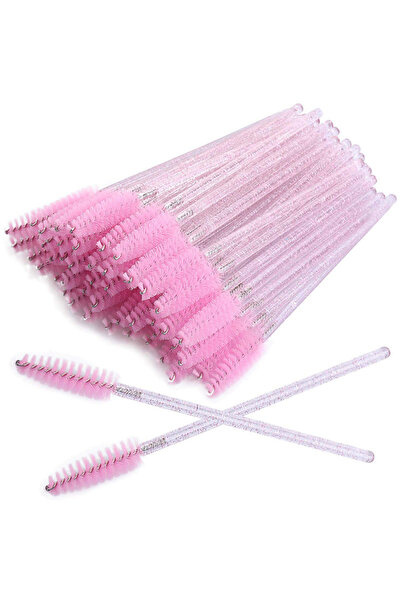 Choice4 pink-300-pcs HUAZDS 300pcs Disposable Mascara Wands Eyelash Brush Spo...