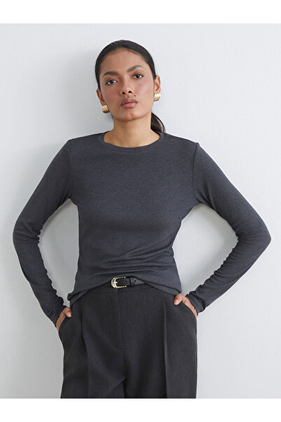 LC Waikiki Peak New Season Crew Neck Women's Bodysuit