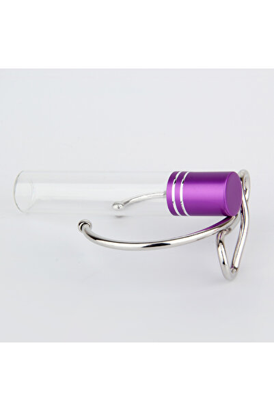 Choice7 عبوة من 100 قطعة من كرات فولاذية بنفسجية اللون سعة 10 مل، زجاجة زيت ع...