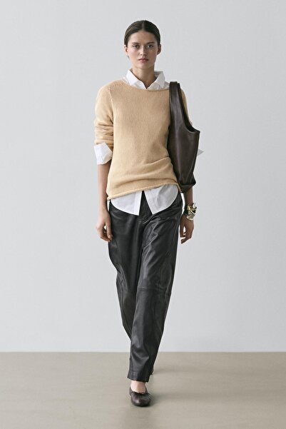 Massimo Dutti Pamuklu triko kazak