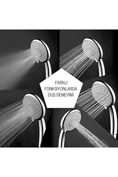 DESIPHON Yüksek Basınçlı Turbo Duş Başlığı Serisi Filtreli Tasarruflu Modern ...