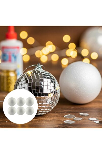 Kika Artistic Paper Styrofoam Ball 6 cm Set of 6