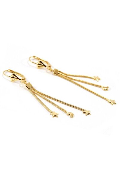 OEM Gold plated earrings, Golden Shine collection-6640O817