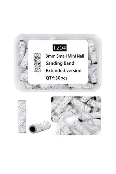 Choice3 3 مم 120 30 قطعة 30/40 قطعة مجموعة أشرطة صنفرة صغيرة طويلة جدًا 3 مم ...