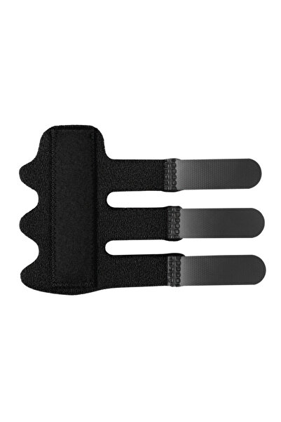 Choice4 قطعة واحدة - جبيرة أصابع سوداء من بيكسمن، دعامة للأصابع السبابة والوس...