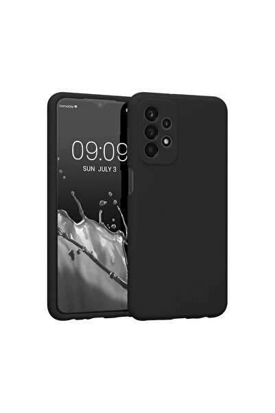 xirshop حافظة سامسونج جالاكسي A53 5G من السيليكون الأول - أسود