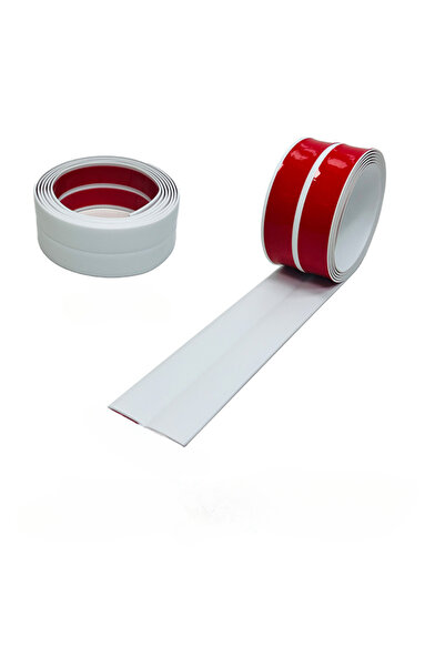 Choice4 2mx4cm WHITE 1PC Self Adhesive Edging Decorative Strip, Self-Adhesive...