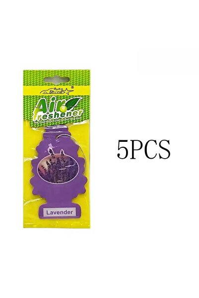 choice2 معطر جو للسيارة برائحة اللافندر - 5 قطع، 3-80 قطعة، معطر جو طبيعي للس...