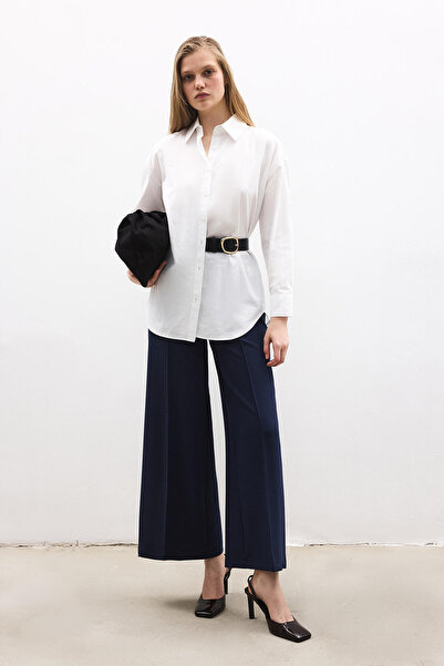 Touché Privé Ribbed Palazzo Pants