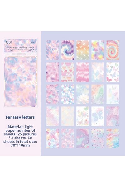 choice2 f Journal GO 50pcs Basic Journaling Material Paper Creative Collage S...