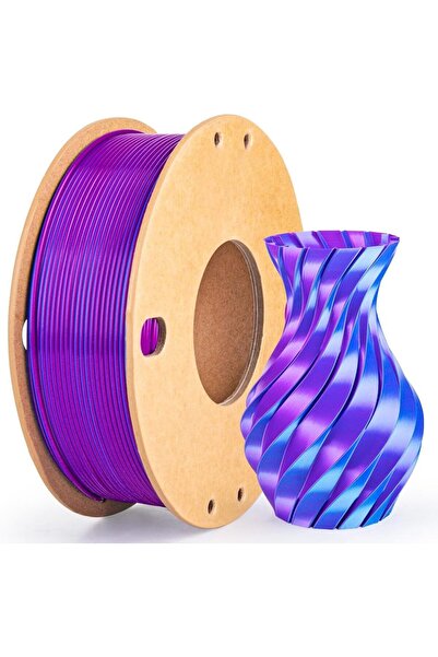 Choice9 250gPurpleSkyBlue Multicolor 3D Printer Filament,Dual/Tri/Twist/Magic...