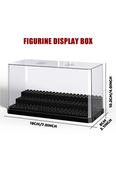 Choice3 Figures box 3 Steps Dustproof Acrylic Figures City Car Model Collecti...